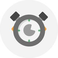 Stopwatch Creative Icon Design vector