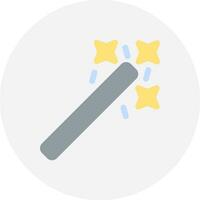 Magic Wand Creative Icon Design vector