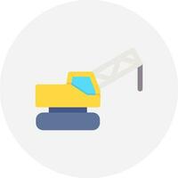 Crane Creative Icon Design vector