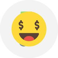 Greedy Creative Icon Design vector