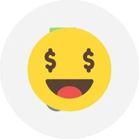 Greedy Creative Icon Design vector