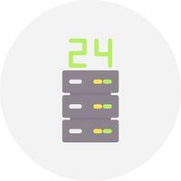 Data Center Creative Icon Design vector