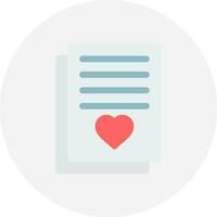 Love Letter Creative Icon Design vector