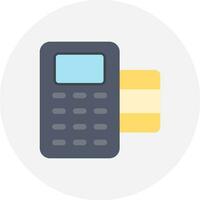 POS Terminal Creative Icon Design vector