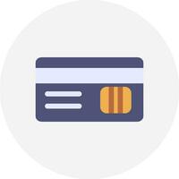 Credit Card Creative Icon Design vector