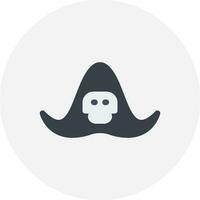 diseño de icono creativo de sombrero vector