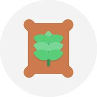 Seed Bag Creative Icon Design vector