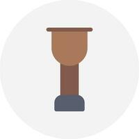 Wooden Leg Creative Icon Design vector