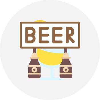 Bar Creative Icon Design vector