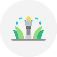 Sprinkler Creative Icon Design vector