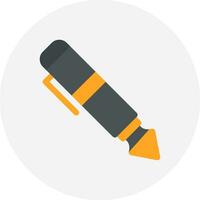 Fountain Pen Creative Icon Design vector