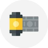 Camera Roll Creative Icon Design vector