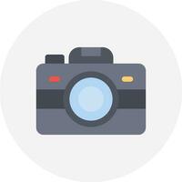 diseño de icono creativo de cámara de fotos vector