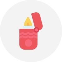 Lighter Creative Icon Design vector