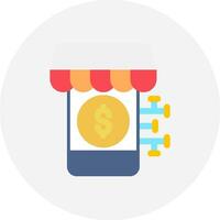 Ecommerce Creative Icon Design vector