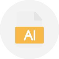 Ai File Creative Icon Design vector