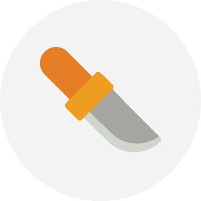 Knife Creative Icon Design