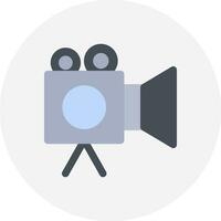 Video Camera Creative Icon Design vector