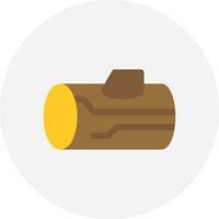 Log Creative Icon Design vector