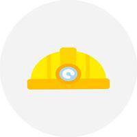 Helmet Creative Icon Design vector