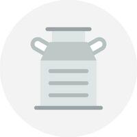 Milk Tank Creative Icon Design vector