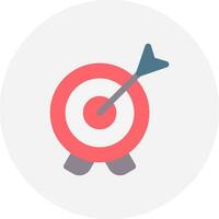 Target Creative Icon Design vector