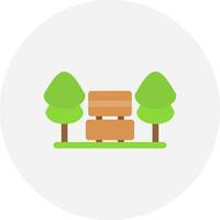 Park Creative Icon Design vector
