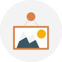 Frame Creative Icon Design vector