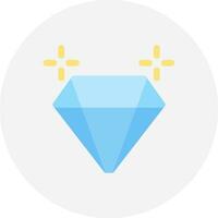 diseño de icono creativo de diamante vector