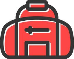 Sport Bag Creative Icon Design vector