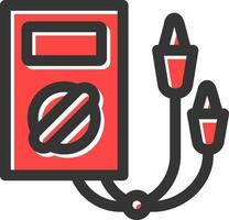 Electric Tester Creative Icon Design vector