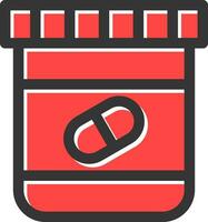 Pills Creative Icon Design vector