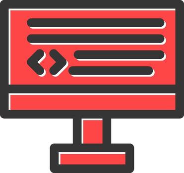 Coding Creative Icon Design vector