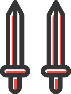 Swords Creative Icon Design