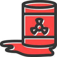 Toxic Waste Creative Icon Design vector