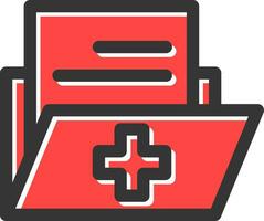 Medical History Creative Icon Design vector