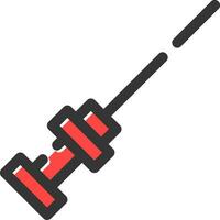 Fencing Creative Icon Design vector