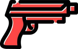 diseño de icono creativo de pistola vector