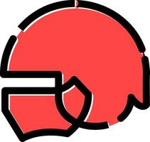 Helmet Creative Icon Design vector