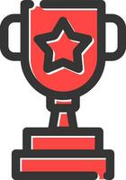 Trophy Creative Icon Design vector