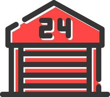 Garage Creative Icon Design vector