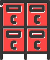 Locker Creative Icon Design vector