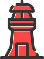 Lighthouse Creative Icon Design vector