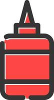Glue Creative Icon Design vector