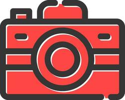 Photo Camera Creative Icon Design vector