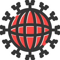 Global Network Creative Icon Design vector