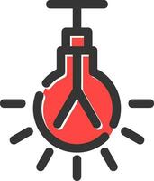 Lightbulb Creative Icon Design vector