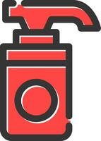 Liquid Soap Creative Icon Design vector