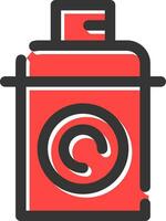 Spray Paint Creative Icon Design vector