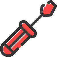 Screwdriver Creative Icon Design vector